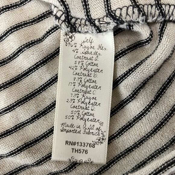 Scrapbook geometrical print sweater.  Size Small.  Made in the USA. Anthropology - Picture 5 of 5